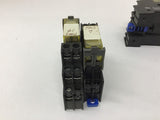 IDEC RJ2S-CL Relay W/SJ2S-07L Lot Of 5