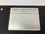 Power Components Co. C-086 Multiple Output Power Supply 115/230 VAC 47-440 Hz