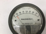 Dwyer 2002 Magnehelic Water Gauge 0-2" 15 PSIG