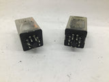 Square D 8501KPR12V20 Ser. G Octal Relay 8 Pin 120 V 50/60 Hz Lot Of 2