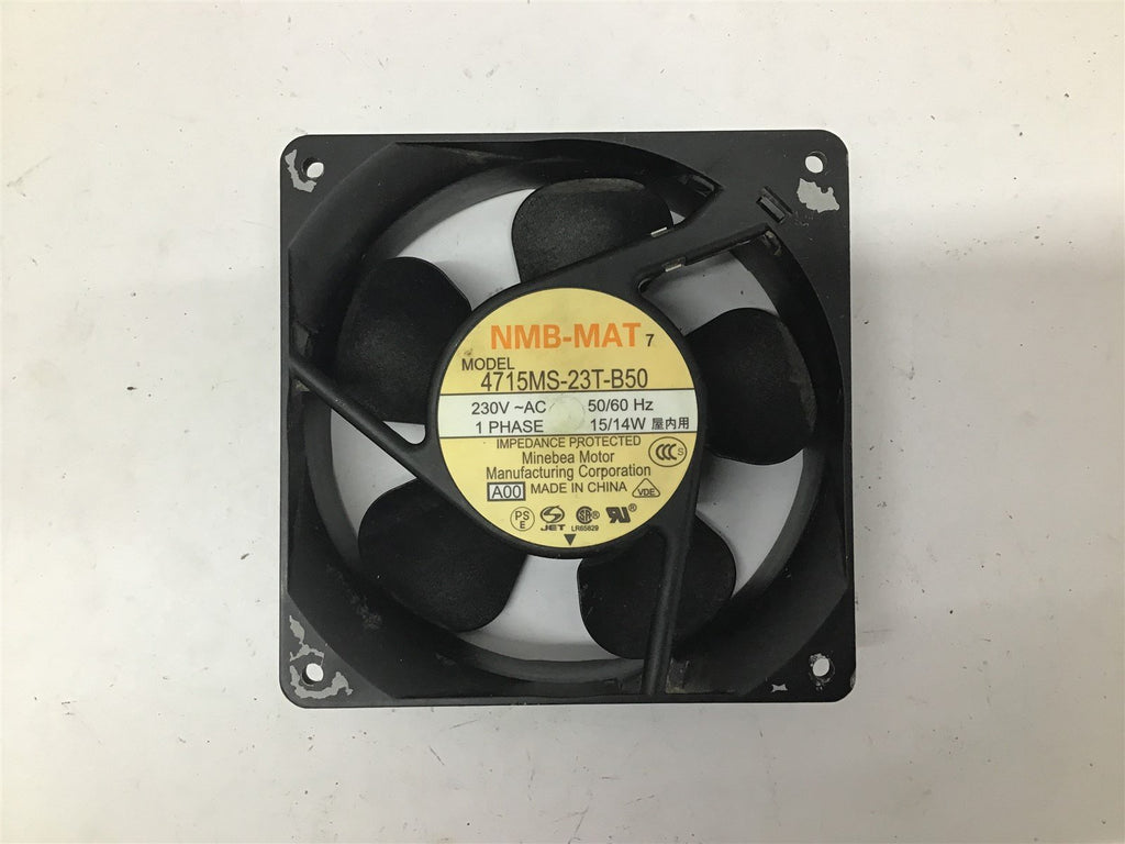 Minebea Motor NMB-MAT 4715MS-23T-B50 Cooling Fan 230 VAC 50/60 Hz 1 PH 15/14 W