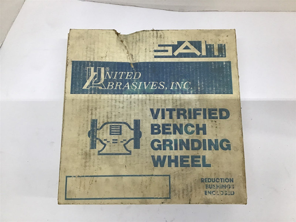 United Abrasives Inc. A36 Vitrified Bench Grinding Wheel 1 1/4 by 10