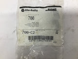 Allen-Bradley 700-C2 Front Deck Contact Cartridge Lot Of 2