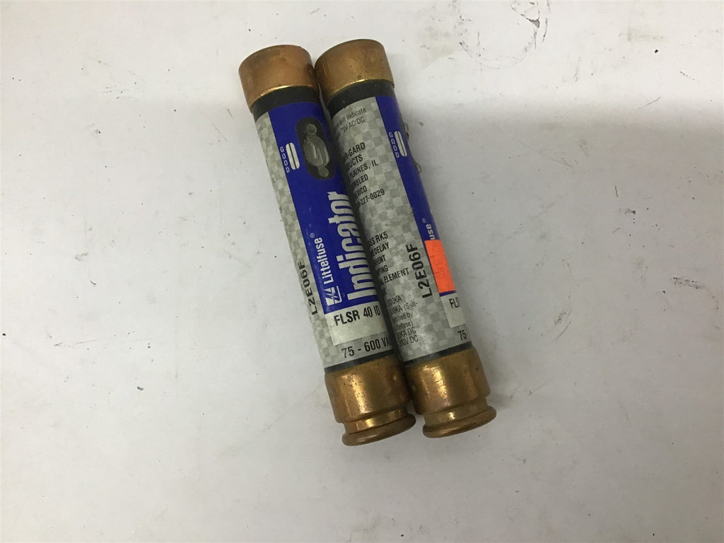 Littelfuse Indicator FLSR 40 ID 75-600 VAC Lot Of 2