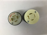 Hubbell 20A 480V Plug Receptacle Lot of 2