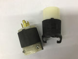 Hubbell 20A 480V Plug Receptacle Lot of 2