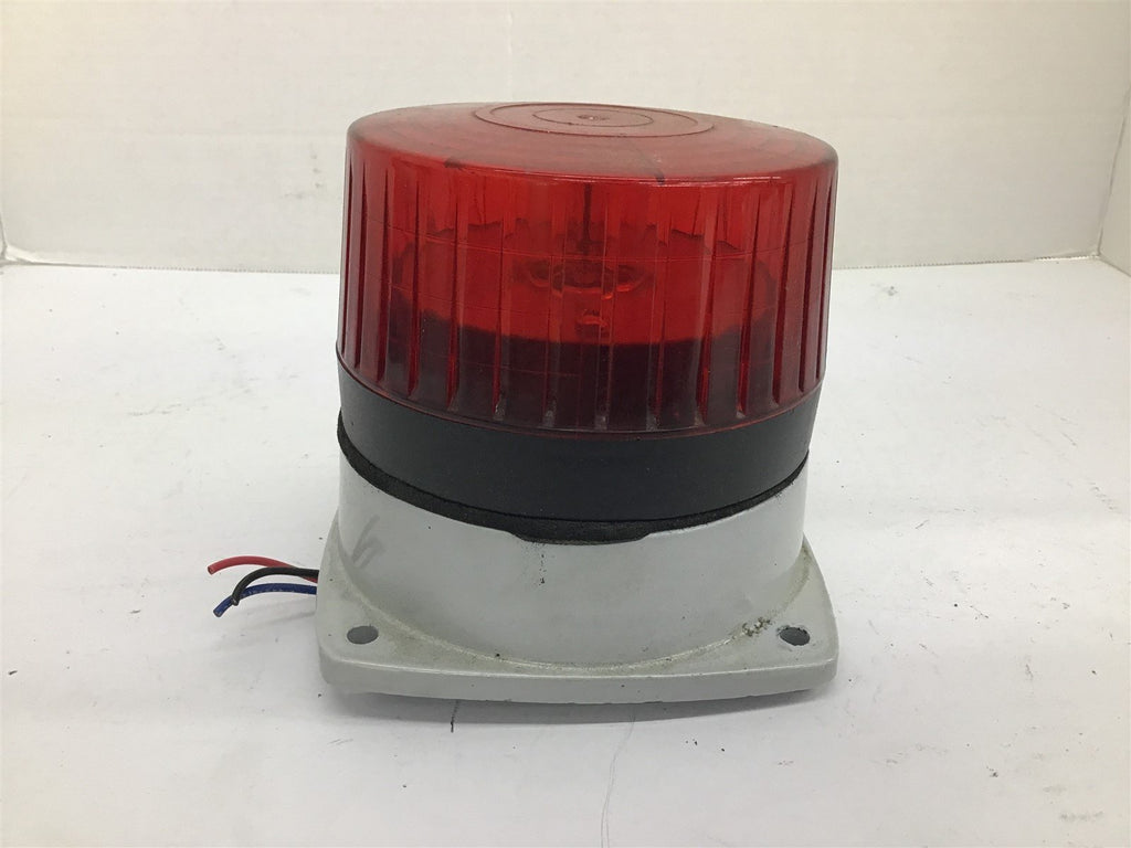 Tensor Technology Red Strobe Light 10-16 VDC