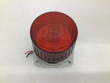 Tensor Technology Red Strobe Light 10-16 VDC