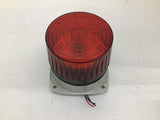 Tensor Technology Red Strobe Light 10-16 VDC