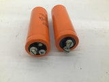 Siemens B43584-A1108-Q Capacitor Lot Of 2