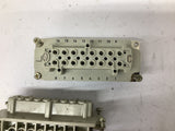 Epic H-BE 10.1950 Connector 16 A 380 V Lot Of 4