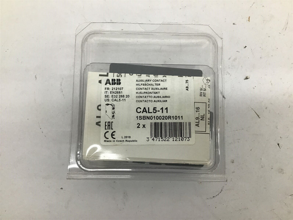 ABB CAL5-11 Auxiliary Contact