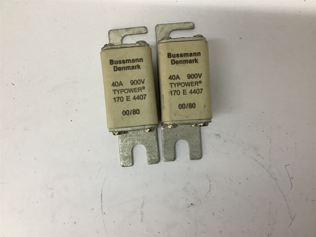 Bussmann 17E4407 Fuse 40 A 900 V Lot Of 2