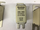 Bussmann 170E3846 Fuse 100 A 900 V Lot Of 3