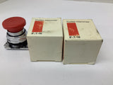 Cutler-Hammer 10250T122 Push Button Lot Of 2