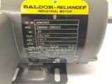 Baldor AOM3455 AC Motor .25HP 230/460V 1.4/.7AMPS 1140RPM 6P 48F 3PH 60HZ TEAO