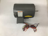 Baldor AOM3455 AC Motor .25HP 230/460V 1.4/.7AMPS 1140RPM 6P 48F 3PH 60HZ TEAO