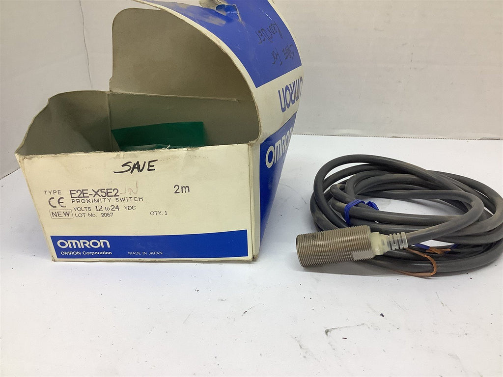 Omron E2E-X5E2 Proximity Switch 12-24 VDC