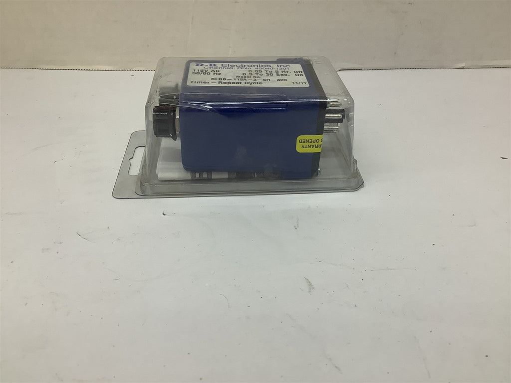 RK Electronics Inc. CLRB-115A-2-5H-30S Timing Relay