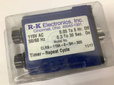 RK Electronics Inc. CLRB-115A-2-5H-30S Timing Relay