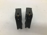 Square D Type HOM Circuit Breaker 1P 120/240 VAC 15 Amp Lot Of 2