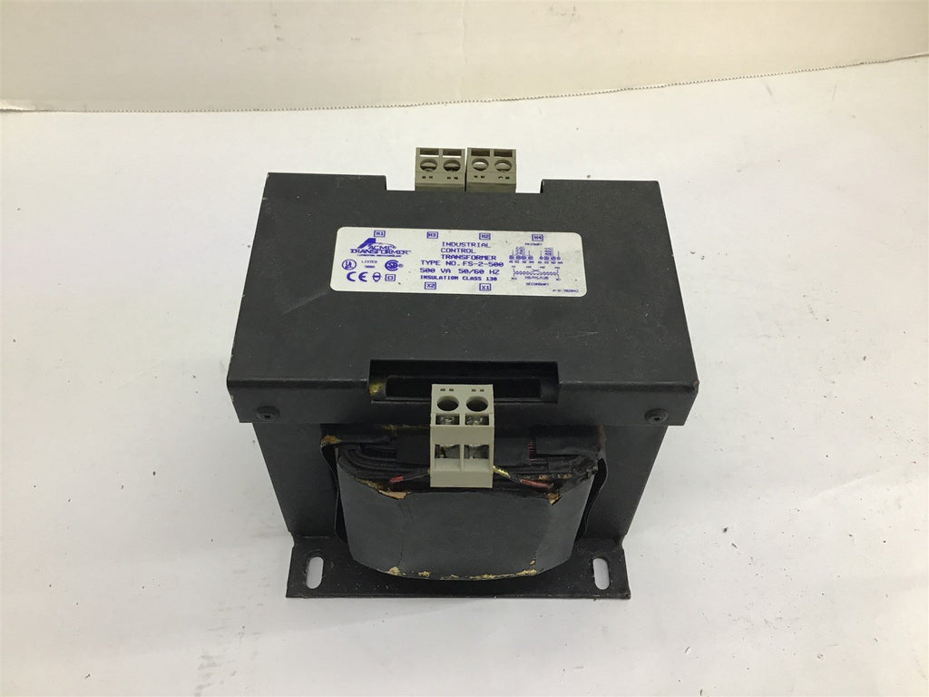 ACME Transformer FS-2-500 Industrial Control 50 VA 50/60 Hz