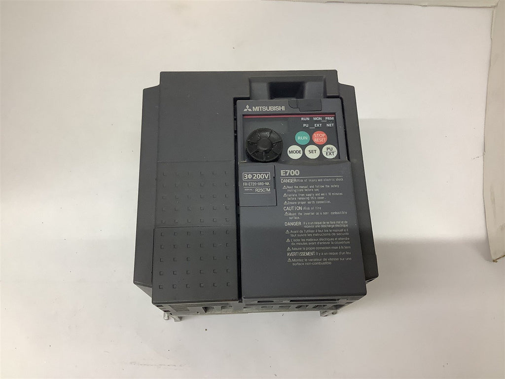 Mitsubishi FR-E740-060-NA Inverter 6 A 3 PH 380-480 V