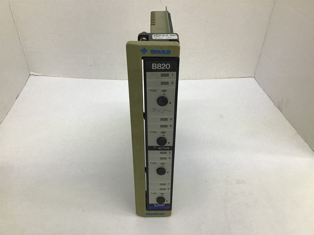 Gould Modicon B820 Output Module 10-60 VDC