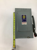 Square D HU361 Safety Switch series E1 Single Throw Non Fusible