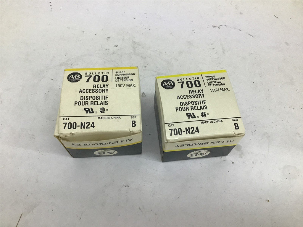 Allen-Bradley 700-N24 Relay Accessory Lot Of 2