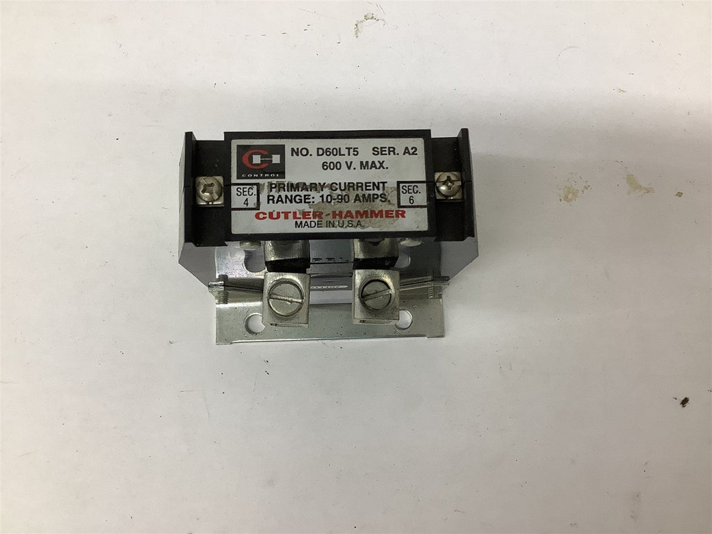 Cutler Hammer D60LT5 Service A2 Current Transformers