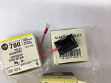 Allen Bradley 700-N24 Relay Accessory Lot Of 3