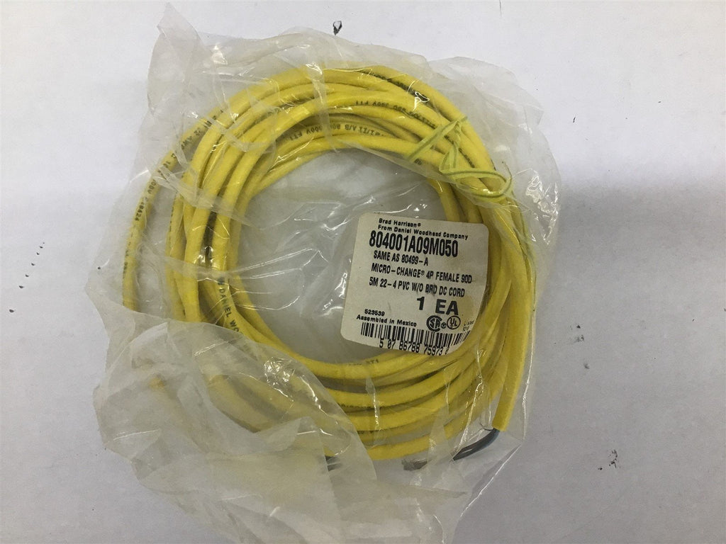 Brad-Harrison 804001A09M050 Micro-Change Cord Set