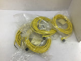 Brad-Harrison 804001A09M050 Micro-Change Cord Set Lot Of 4