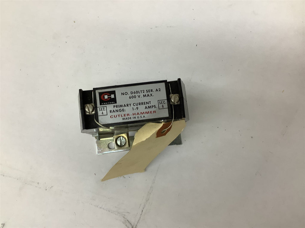 Cutler-Hammer D60LT2 Ser. A2 Current Transformer