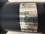 Century CM34D17FC11B DC Permanent Magnet Motor 1/4 HP 1750 RPM 90 V Fr 34 TEFC