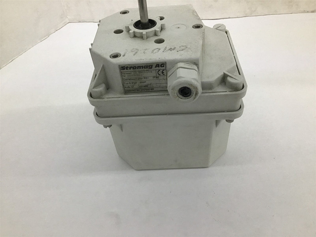 Stromag AG Getriebeschalter R51 IP66 Type 6.5NM-899P Gearbox Switch 24 VDC 6 A