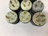 Assorted Plugs And Receptacles Lot Of 8