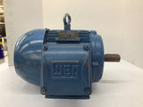 Weg .T001406NPW22 AC Motor 1.5HP 230/460V 1165RPM 182TCF 3PH 60HZ TEFC