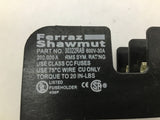 Ferraz Shawmut 30322RAB Fuse Holder 2 P 600 V 30 A Lot Of 3