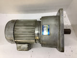 Nissei FECQ-T2 AC Induction Motor 0.75kW 200V 1720RPM 4P 3PH 60Hz