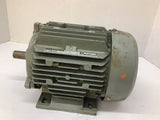 Hitachi TFO-K AC Induction Motor 0.75kW 200V 3470RPM 2P 3PH