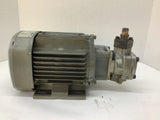 Nachi LTIS-NR AC Induction Motor 0.75kW W/ UGP-0A-5-07B-4-7701C Uni Pump