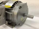 Baldor M3586T AC Motor 2 Hp 208/230/460 V 3600 Rpm 2P 145T 3 Ph 60 Hz TE