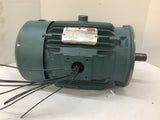 Reliance P18G1014P AC Motor 3 Hp 230/460 V 1800 Rpm 4P 182TC 3 Ph 60 Hz TEFC