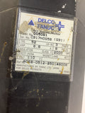 Delco Fanuc D050S1 AC Servo Motor 52TRQ LB IN 3PH 6.8AMP 8P 2000RPM 110V