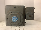 Boston Gear WA732300G Gear Reducer 0.61 HP 300 to 17 Ratio