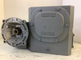 Boston Gear FWA732-100-65-6 Gear Reducer 1.33 HP 100 to 1 Ratio