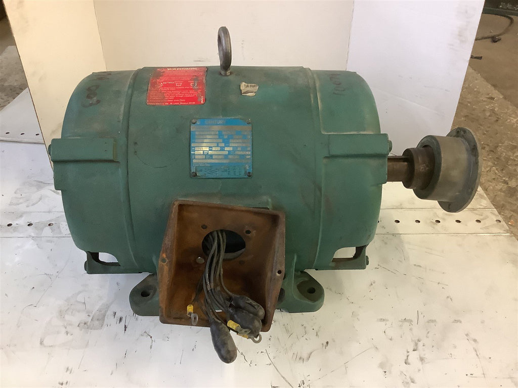 Century 0420 AC Motor 25 HP 230/460 V 3500 RPM 2P 256T 3PH DP