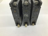 General Electric THED113020 Circuit Breaker W/ Trip 20 AMP 277 VAV Lot Of 3